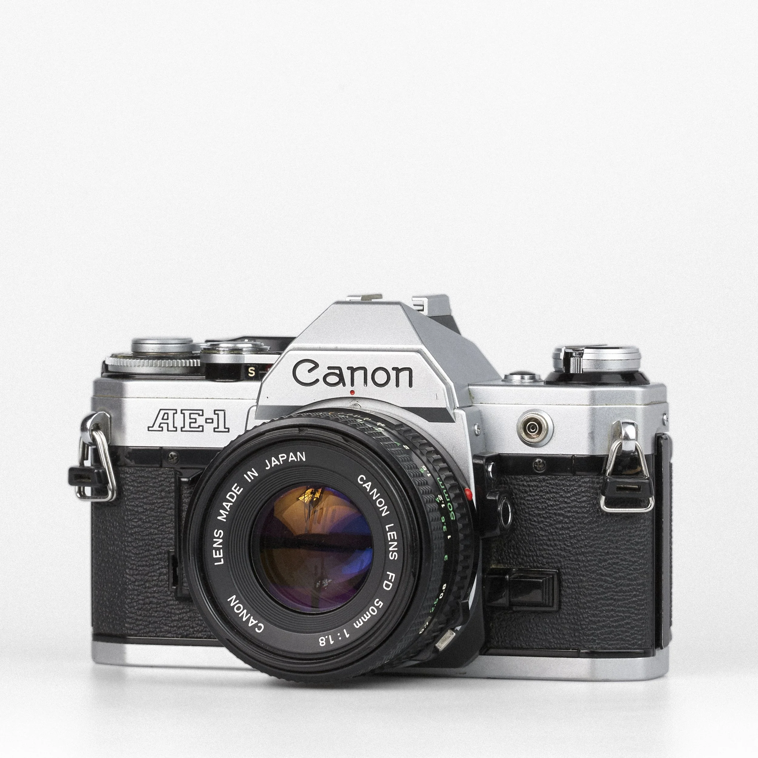 Canon AE-1 + FD 50mm 1:1.8 — Carmencita Film Cameras